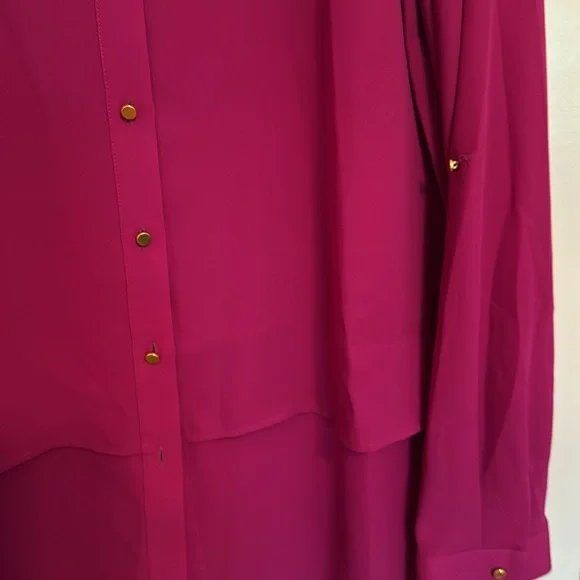 Investments Women's cranberry Blouse - Picture 3 of 5